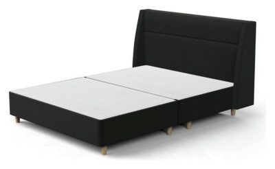 Silentnight - Studio Geo - Double - Bed Frame - Ebony